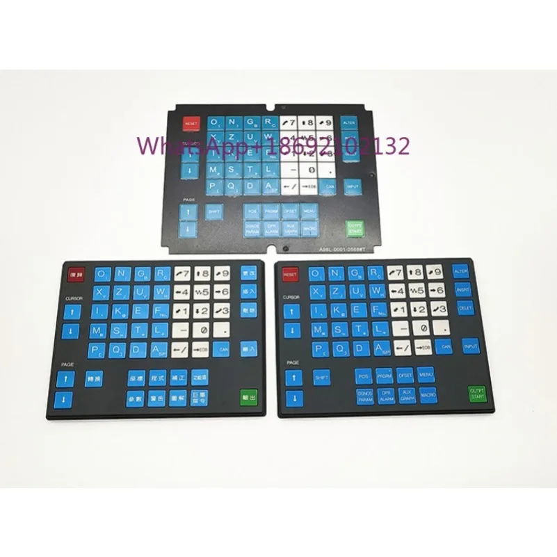 Keypad CNC Operation Panel A98L-0001-0568#M #T for FANUC New Operating Keyboard Key Film Protective Film