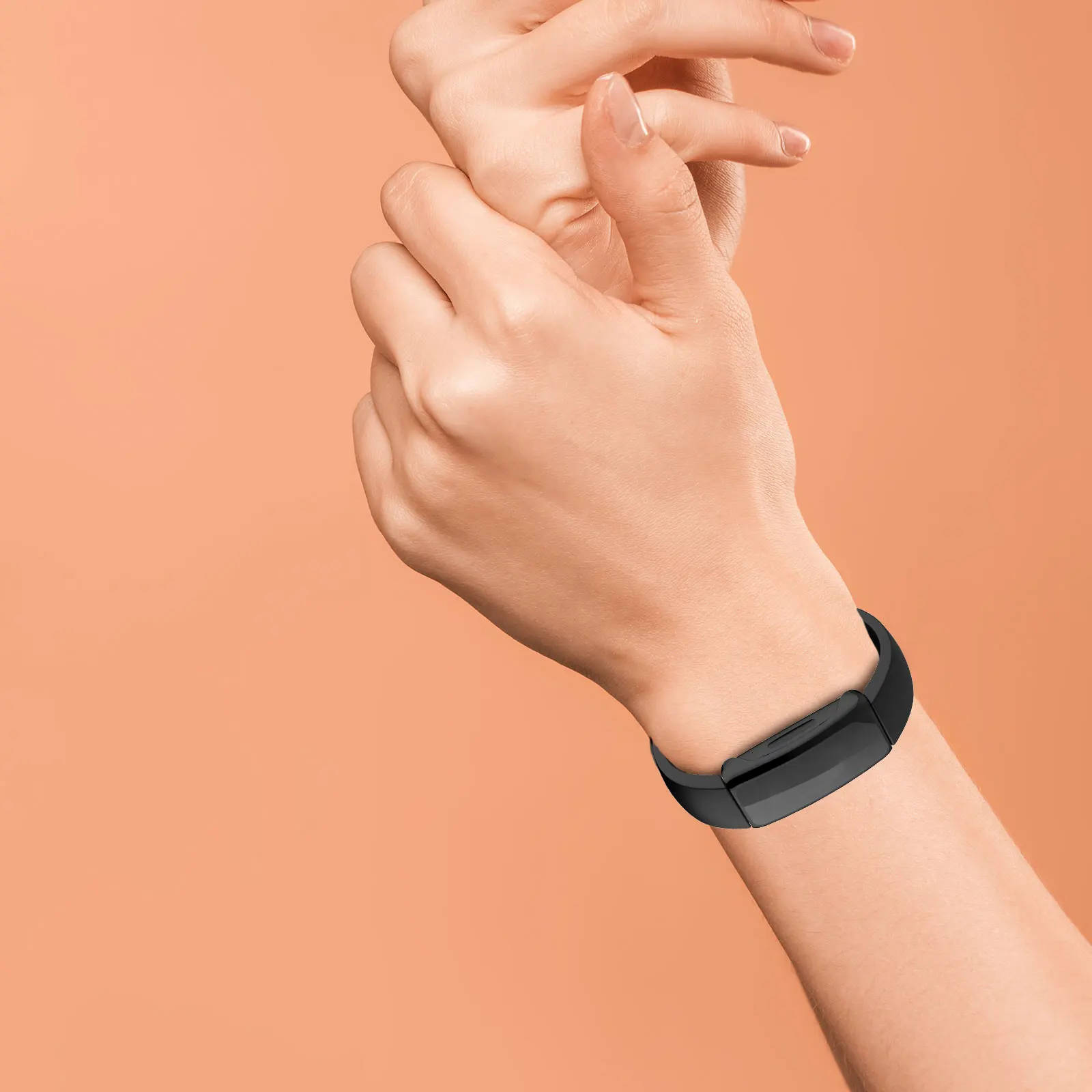 

2-шт. Чехлы Защитный чехол для часов Smartwatch Защитная пленка для зарядки черного АБС-пластика