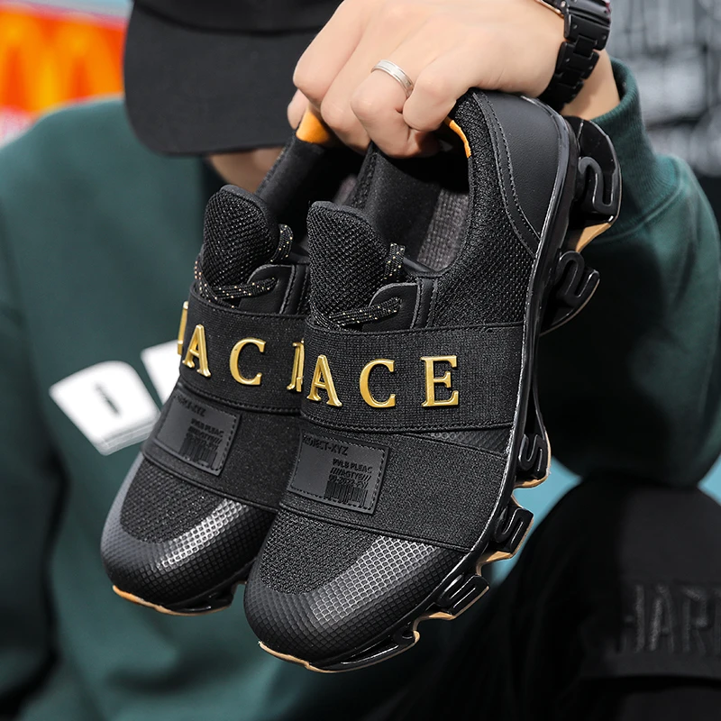 

Trend Blade Running Shoes Fashion Men Sneakers Spring Autumn Sports Casual Shoes Breathable Non-Slip Male Zapatillas Hombre Shoe