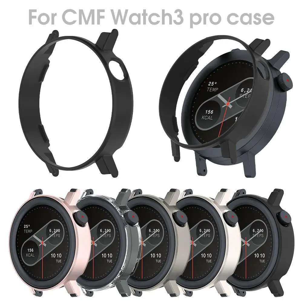 CMF 워치 3 프로 스마트 워치 케이스 프레임 범퍼용 하드 PC 보호 커버 CMF by Nothing 워치 프로 2 보호 케이스 Z9G0