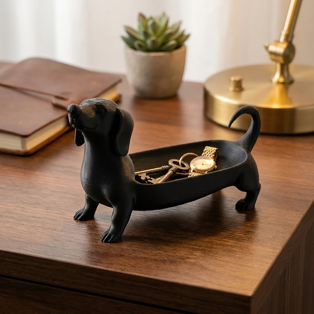 Minimalist jewelry storage tray, dressing table ring and watch storage tray, watch and key storage tray ornament