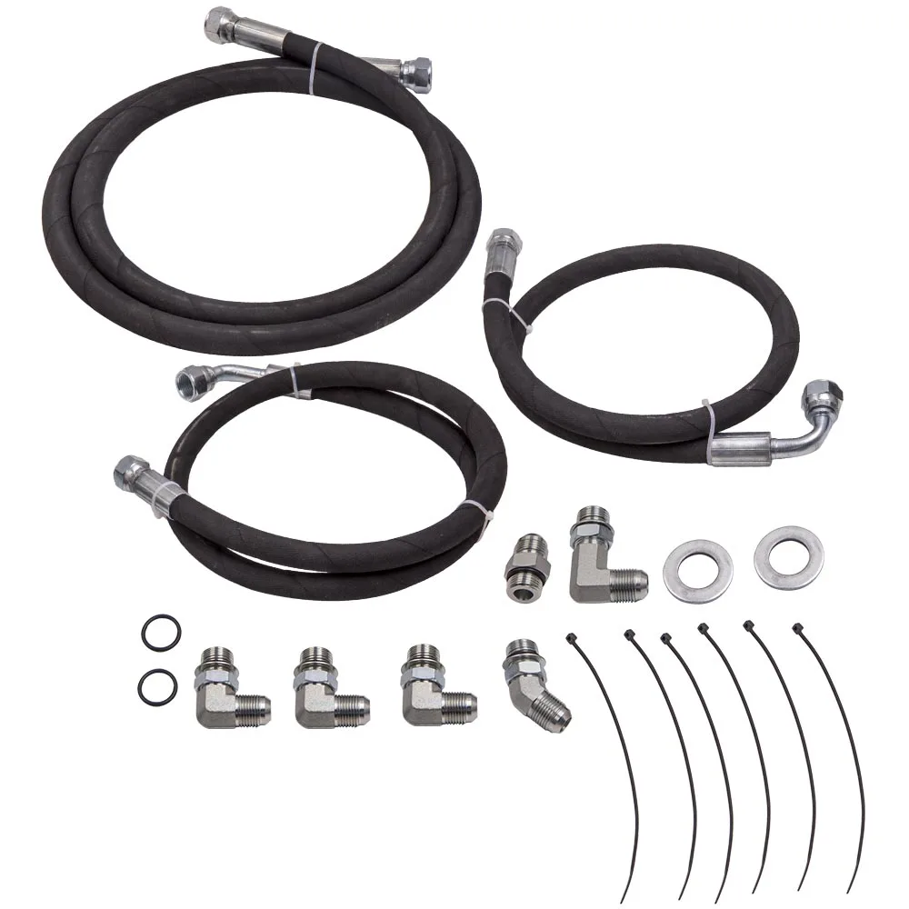 

Transmission Cooler Lines w/ Adapters for GMC Duramax 6.6L 05-10 1/2" 5500PSI
