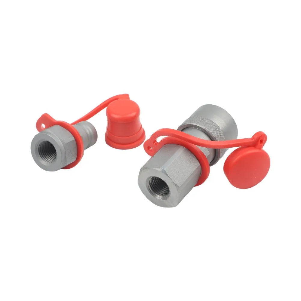 Hydraulic Quick Coupler Set G1/4 DN10 for CEJN 116 125 Series 150MPa or 200MPa Steel Construction with Protective Dust Covers