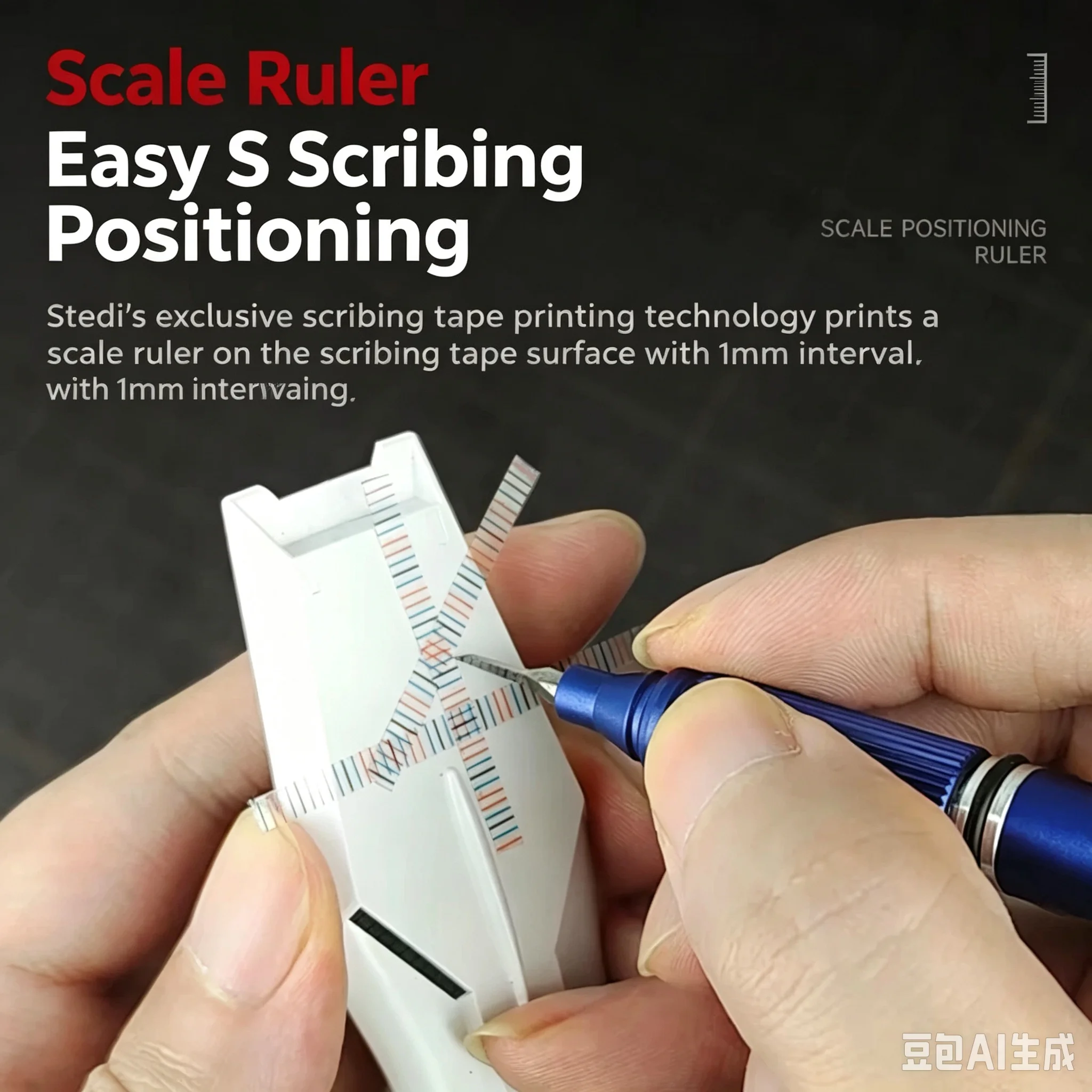 Stedi Easy Scribing Positioning 3mm or 6mm Masking Tapes all 4 sizes for Tool Kit Hobby DIY