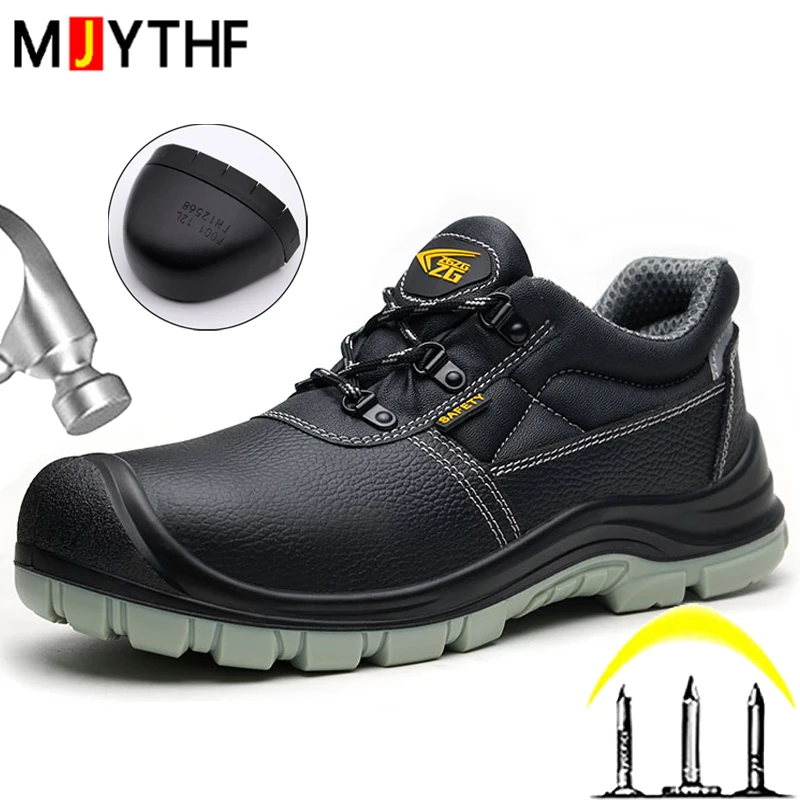 S3 Standard Protection Shoes Work Safety Boots Anti Sparks Industrial Shoes Puncture-Proof Anti-static Men Boots Waterproof