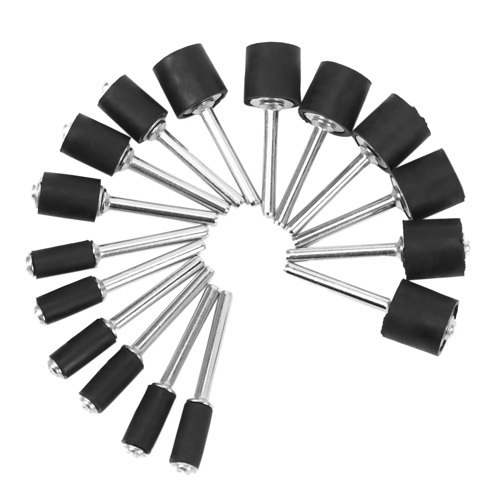 

ABRW-1062 Pcs Grinding Drum Set, Grinding Machine Sockets Drum Cores Self-Tightening Drill Bits For Dremel Rotary Tools