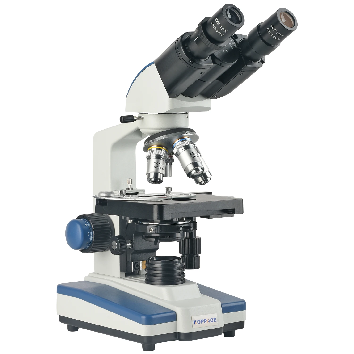 Microscope Compound 40X - Mikroskop Laboratorium Binokuler KOPPACE 40X-2500X dengan