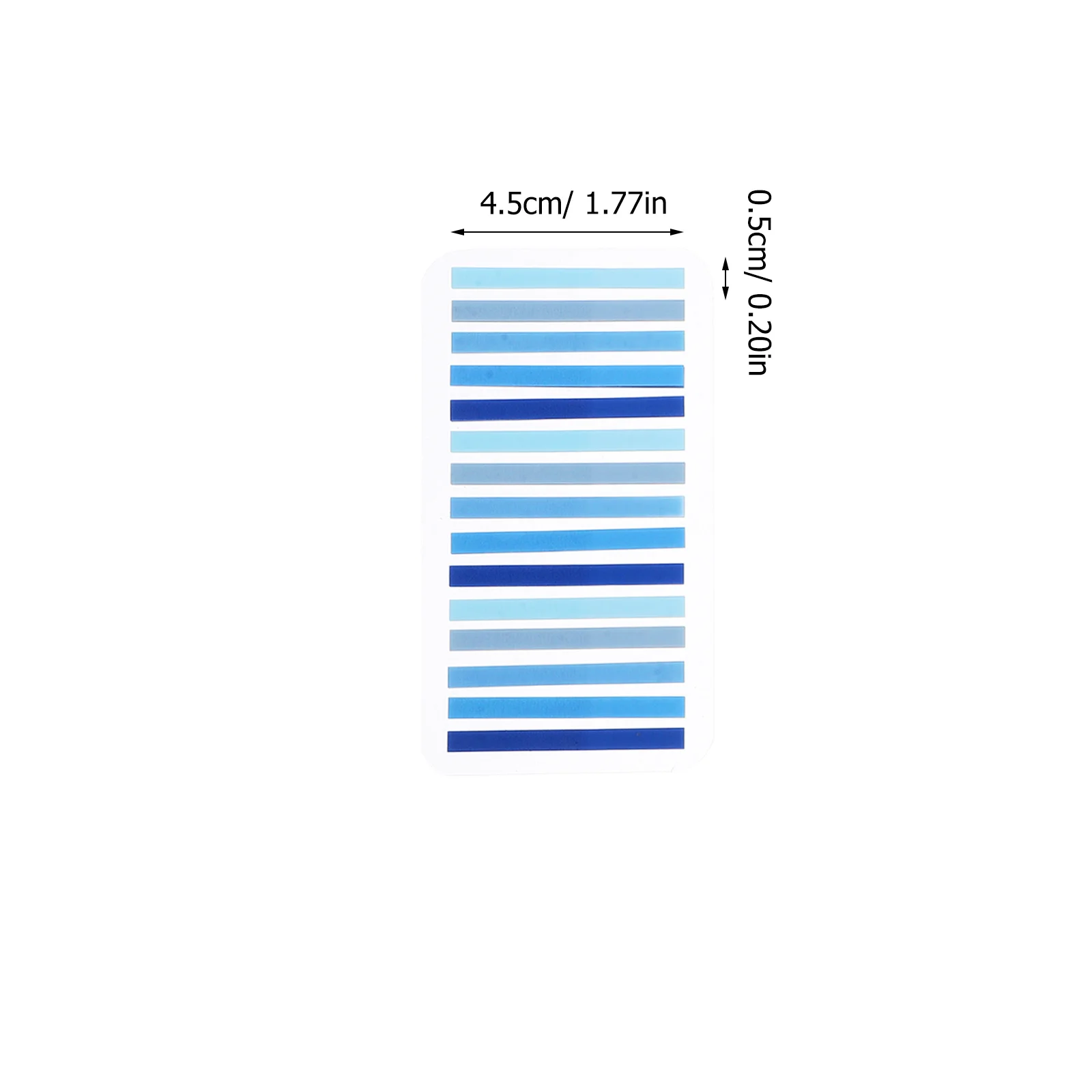 4 set Schede di lettura colorate per libri Indicatori di pagina indice Adesivi divisori scrivibili Forniture per annotazioni di libri Blocco note