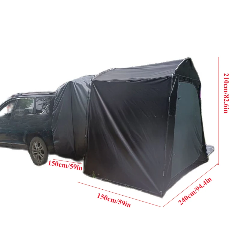 New Multifunctional Car Rear Tent Dual Purpole Bicycle Storage Extension Can Be Independent Self-driving Suv Waterproof Outdoor