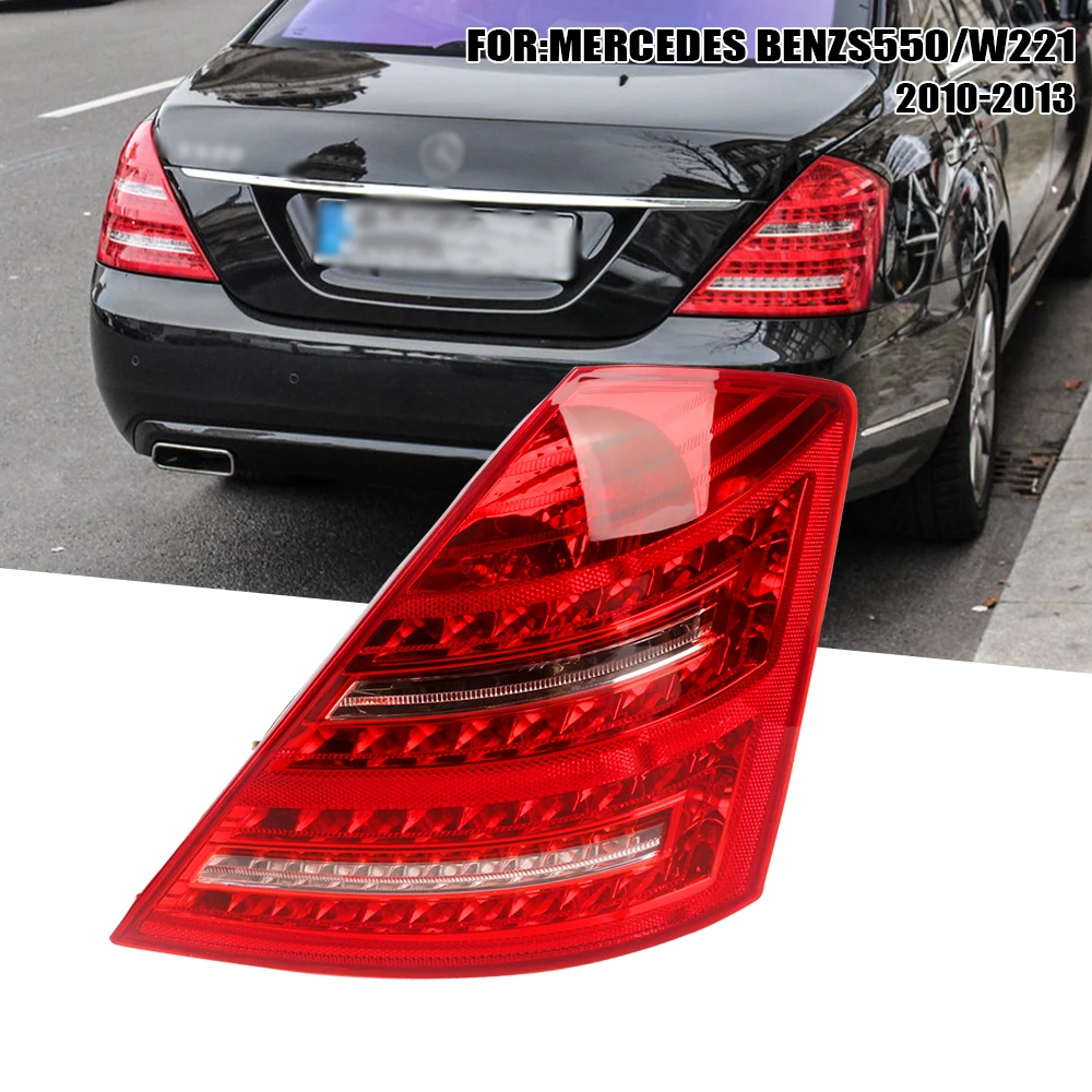 Lewa/prawa tylna lampa tylna do Mercedes Benz S550 W221 2010 2011 2012 2013 Tylne światło hamowania z