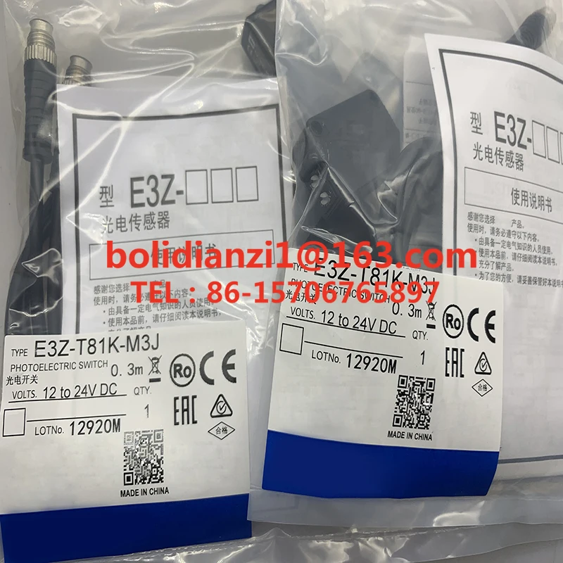 Interruptor Original Do Sensor De Proximidade, Em Estoque, E3Z-T81A, E3Z-T81