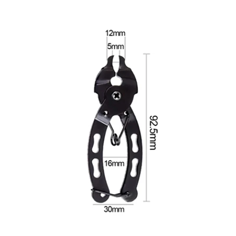 Pinze con fibbia magica a catena catena per Mountain Bike fibbia a sgancio rapido fibbia magica strumento per smontaggio e installazione della chiave