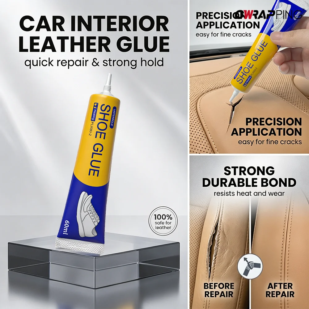 Car Sealant 1/2/3/5pcs Novelty Auto Supplies Leather Repair Glue DIY Repairing Adhesive Car Cleaning Accessories Automobile Fix