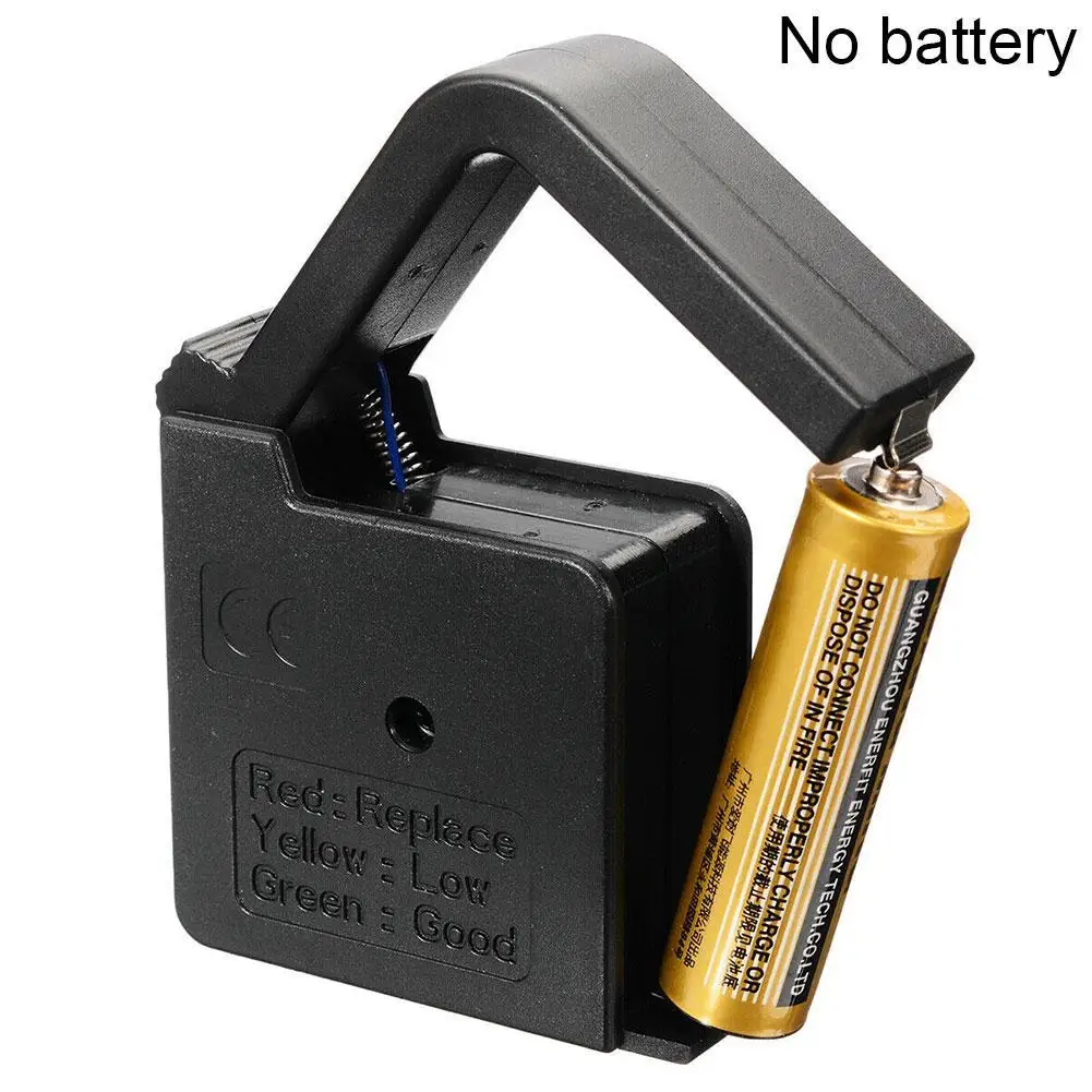 Pointer Battery Tester C D N AA AAA 9V 1.5V Button Cell Capacity Check Detector LCD Display Capacitance Diagnostic Tool Detector