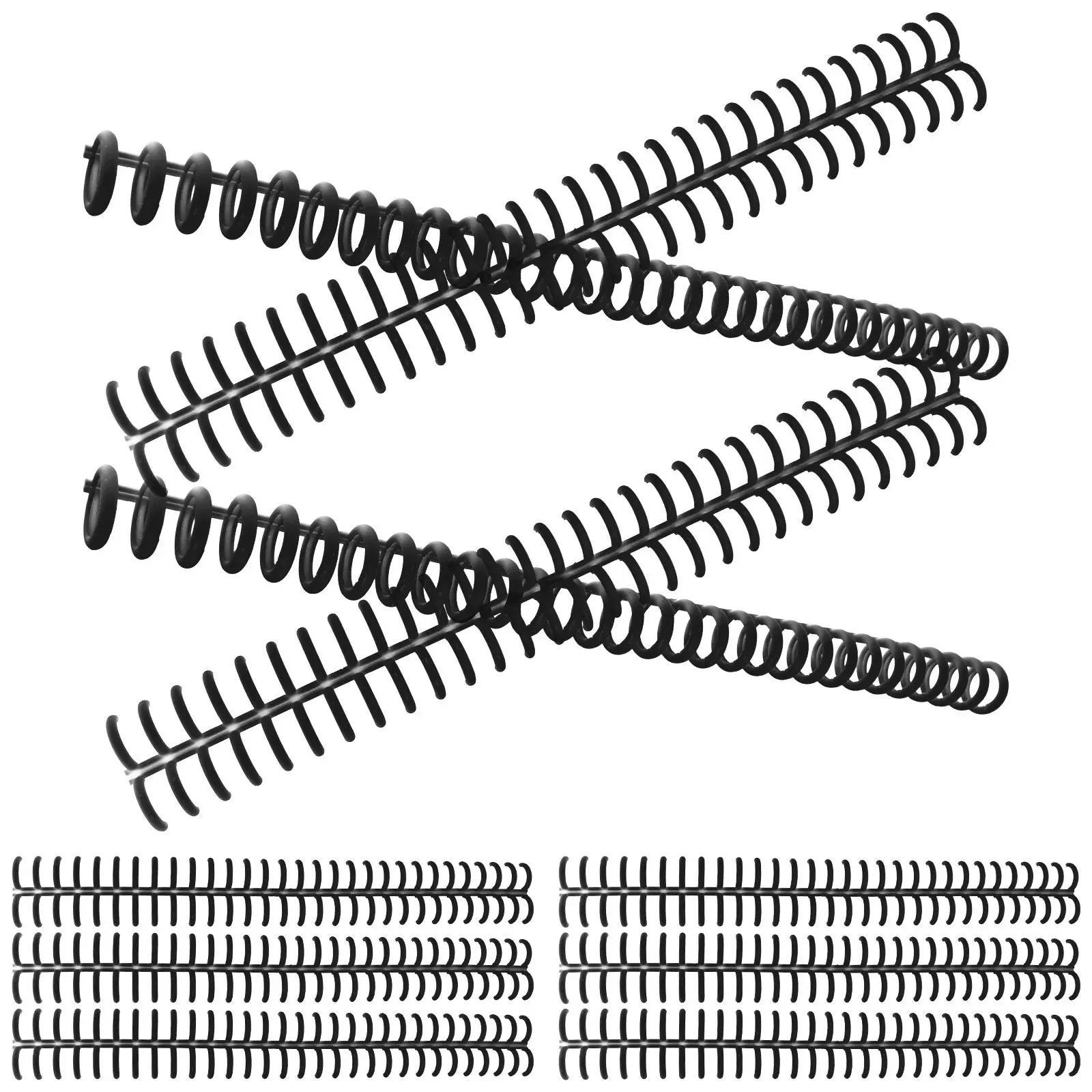 

10Pcs Strong Plastic Loose Leaf Binder Rings for Notebook Report Calendar DIY Binding Projects Organizational Binder Accessories