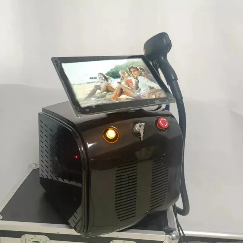 

Newest Portable 808nm 755nm 1064nm Diode Hair Removal Machine Ice Titanium 4 Wavelengths 4000W Painless Permanent Hair Removal D