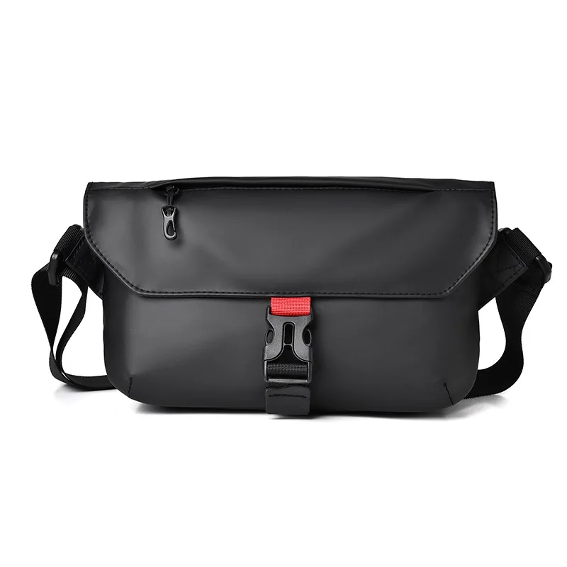 

New Fashionable Men's Chest Bag, Large-capacity Casual Outdoor Sports Waist Bag, Multi-functional Waterproof Single-shoulder Bag