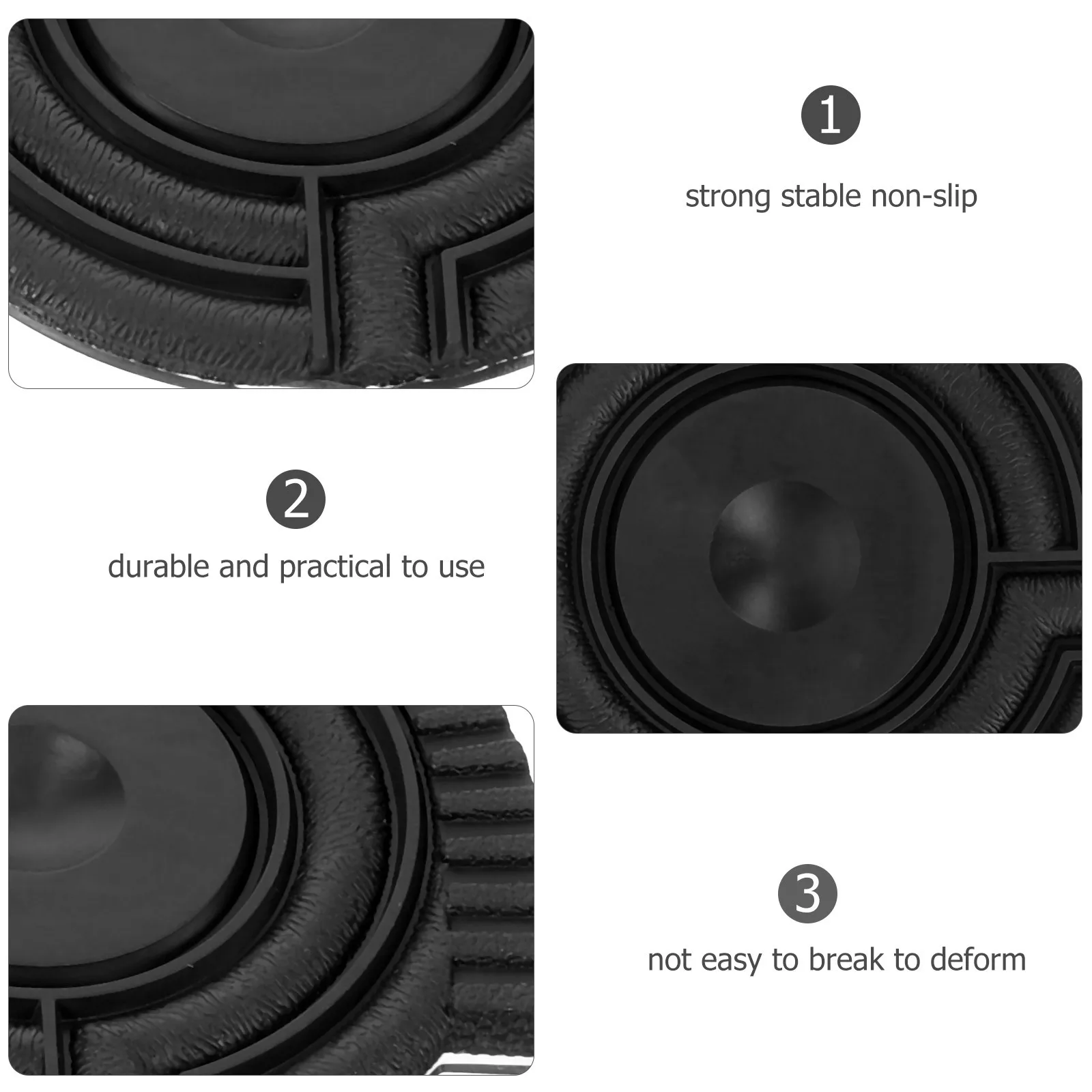 

1Pair Non-Slip Sole Stickers Anti-Skid Shoe Pads Durable Rubber Material Easy to Cut and Use for Flat Shoes Protection