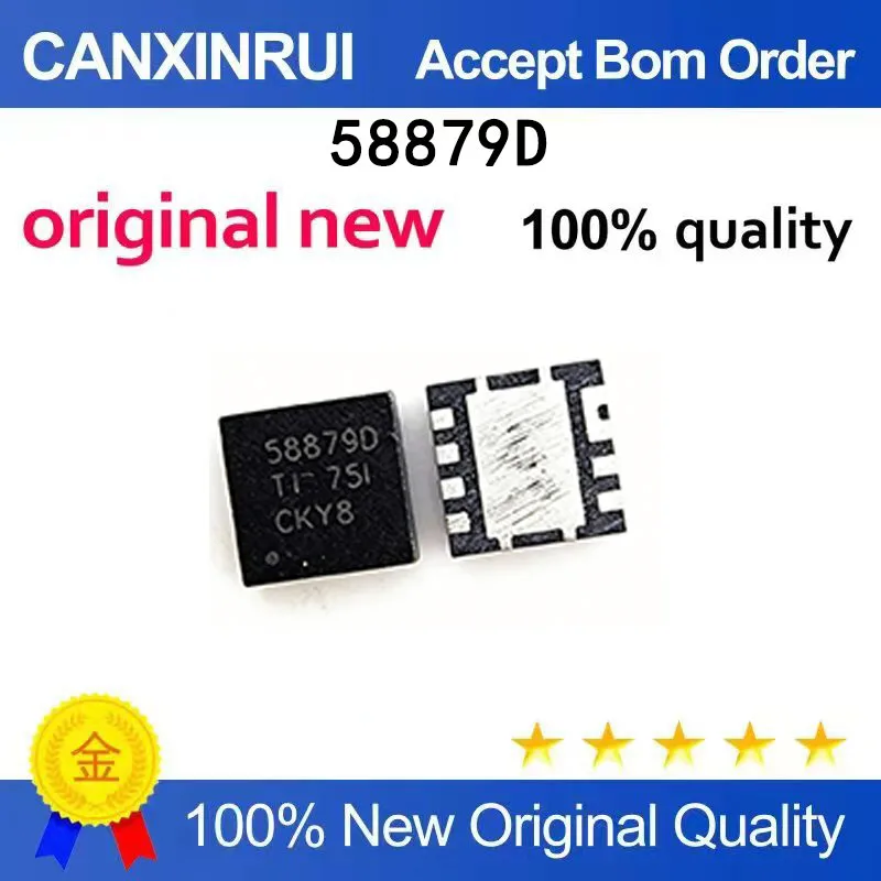 

(5-100 PCS) Brand new original 58879D 58879O CSD588879Q3D QFN spot chip