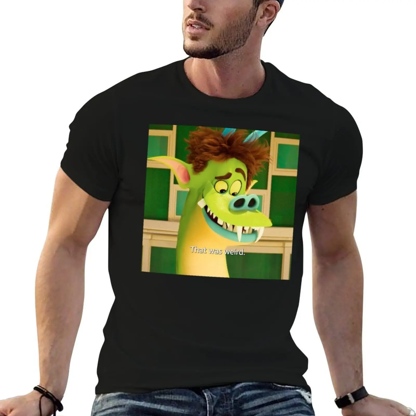

Hotel Transylvania Transformania 4 - Monster Jonathan Loughran T-Shirt t shirt man casual funny t shirts man T-Shirt