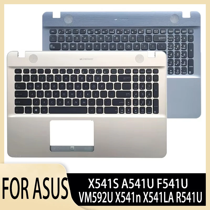 New Original for X541S A541U F541U VM592U X541n X541LA R541U Laptop Palmrest Case Keyboard US Version Upper Cover