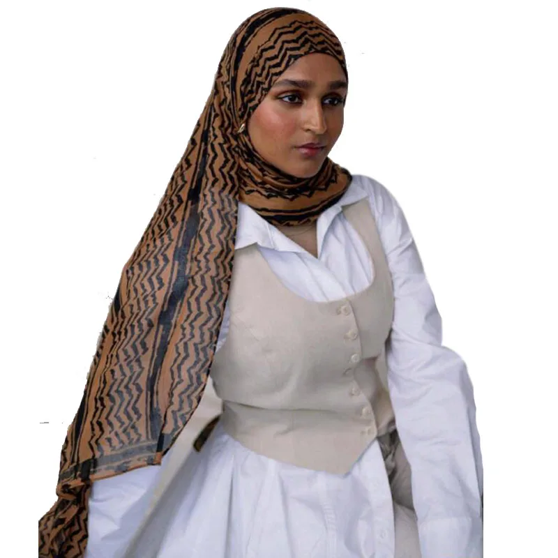 Fashion Long Hijab Scarf Shawl Chiffon Headscarf Women Islamic Muslim Scarves Breathable Dubai Hijabs Head Wraps