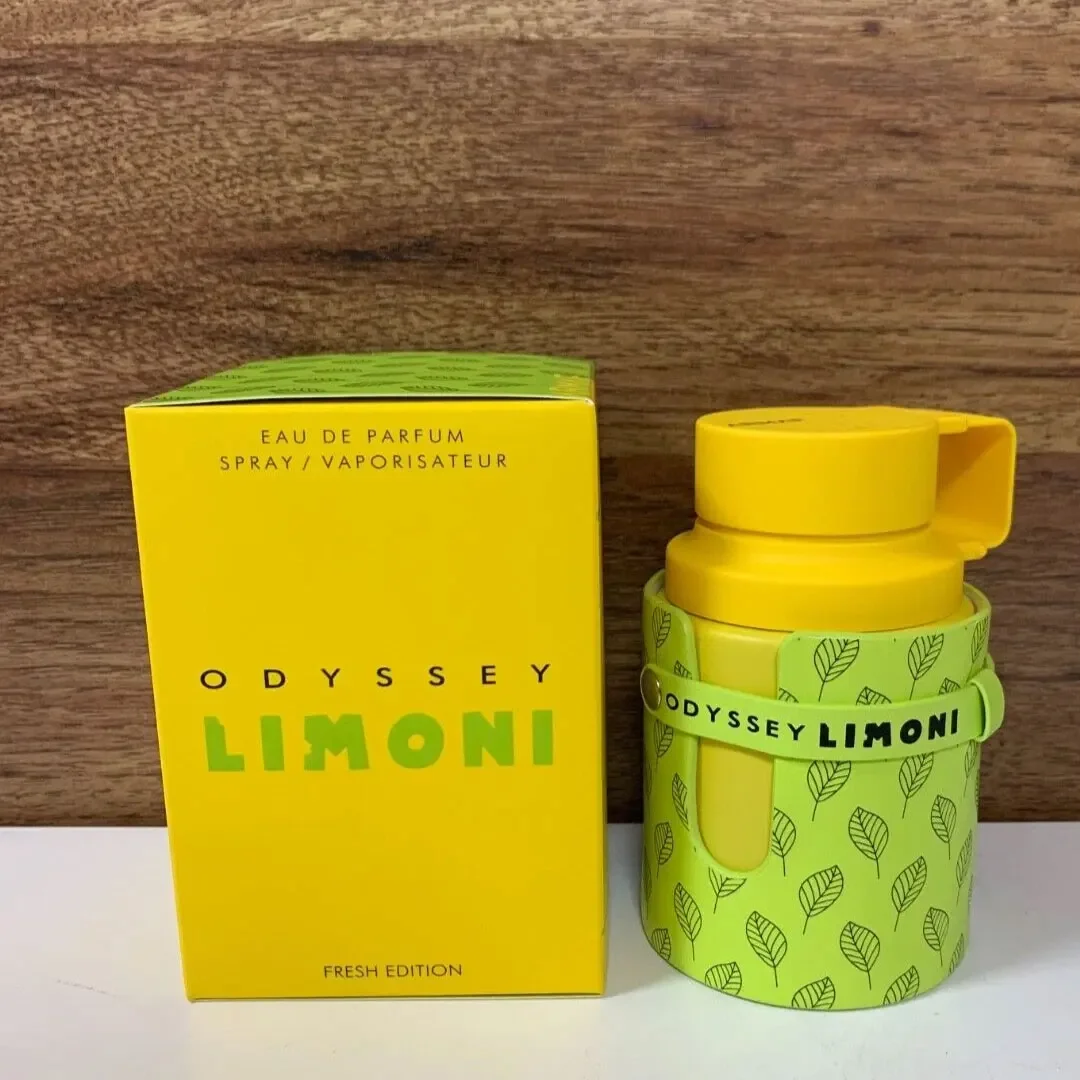 Armaf odyssey LIMONI 3.4 oz / 100ml Eau de Parfum Spray for Unisex| NEW Sealed