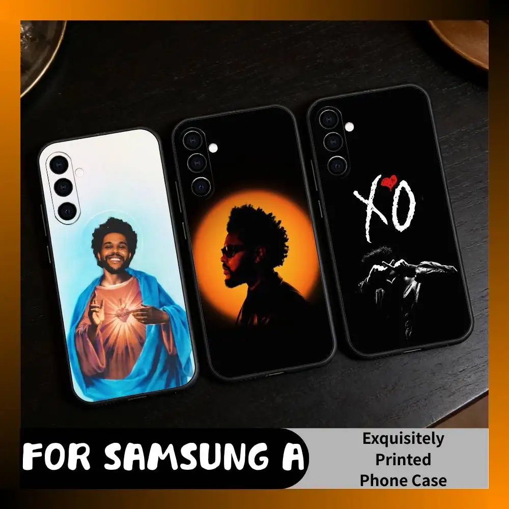

Abel The Blinding Lights W-Wee-knd Phone Case For Samsung Galaxy A73,A72,A71,A70,A52,A51 Others Soft Black Cover