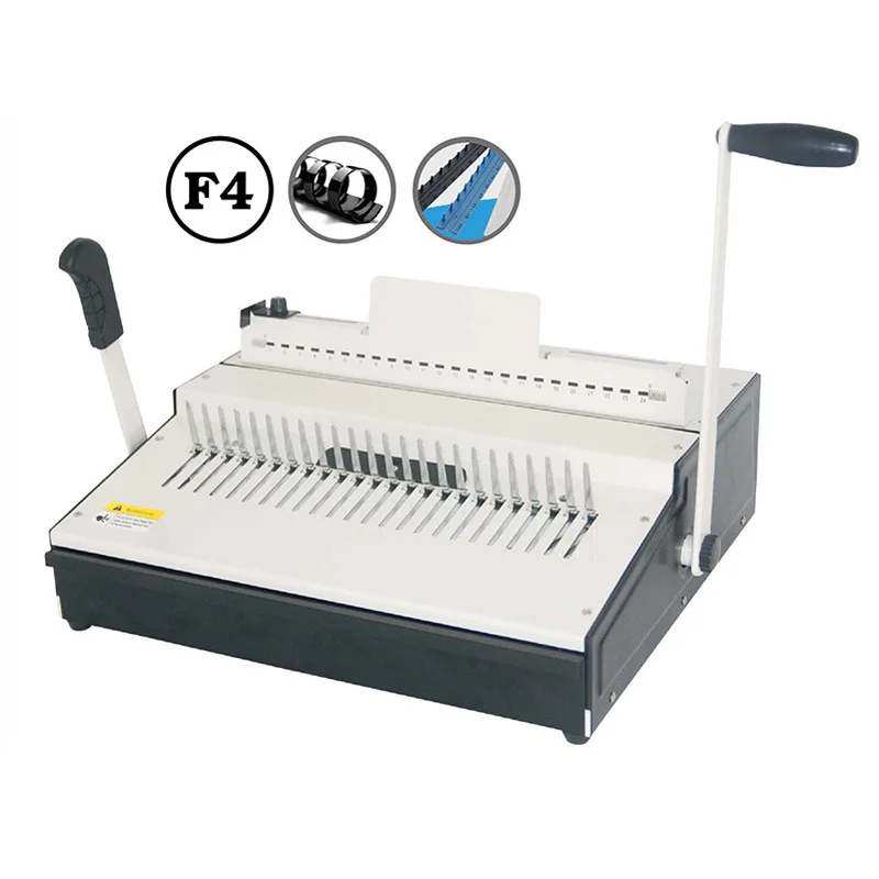 S980 Office Punching Hole Book Paper Comb Binding Machine Comb Making Machine