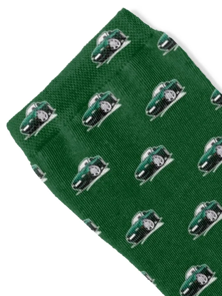 Mazda MX5 (Mk1) British Racing Green Socks bright garter shoes Women Socks Men's