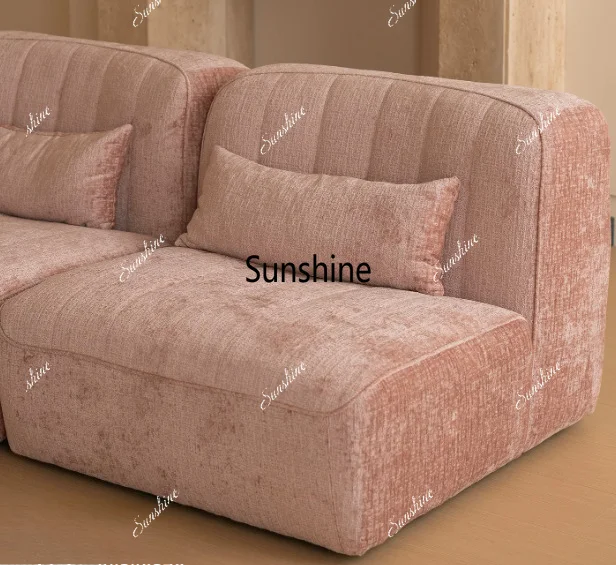 Cream Wind Module Single Sofa Bedroom Simple Leisure Chair