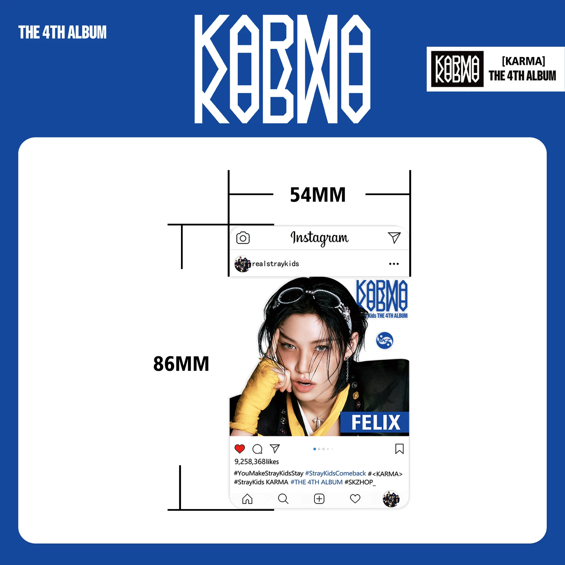 SKZOO Stray Kids 透明カード レギュラーアルバム KARMA グッズ キム・スンミン 可愛い コレクション PVCカード 小さいカード