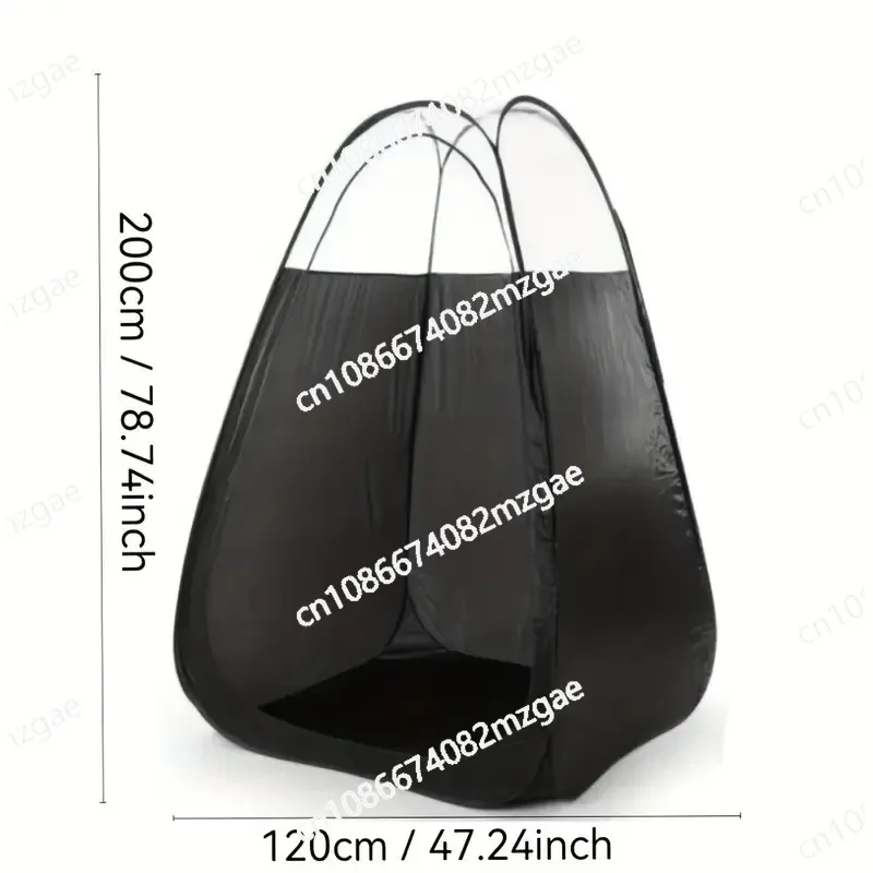 Professional Spray Tanning Tent for Outdoor Camping with Skylight Design, Pop Up Tanning Booth System and Canopy