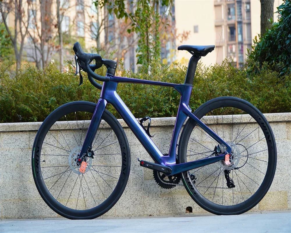 

TWITTER R10pro Colorful Electronic shifting TX EDS-13Speed T800 Carbon Fiber Road Bike Pure Oil Disc Brakes bicicletas bycicle