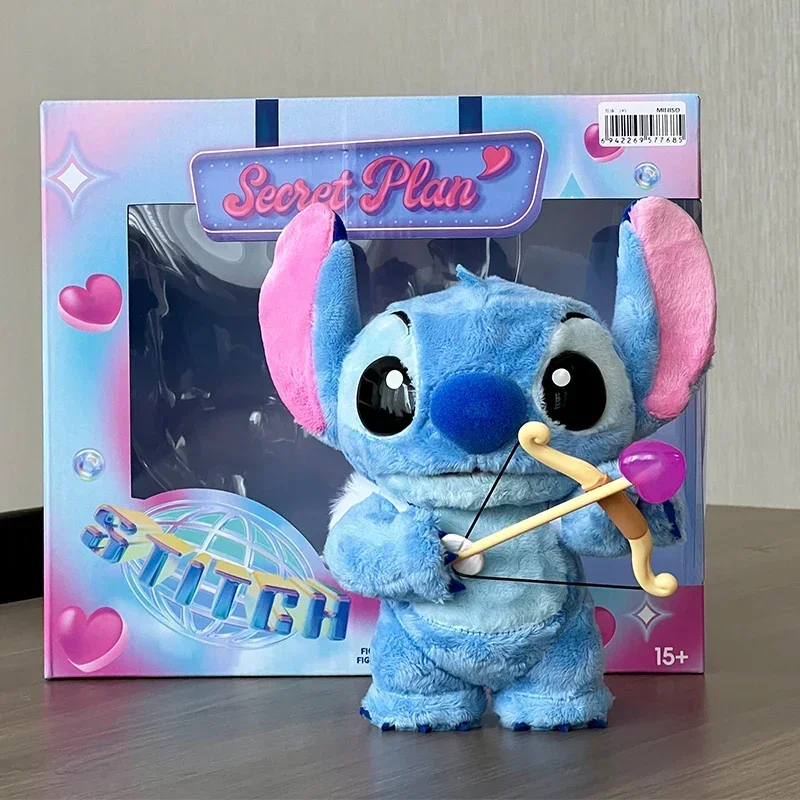 

Disney Lilo & Stitch Secret Action Themed Cute Cartoon Pvc action Figure Stitch Desktop Model Decoration Valentine's Day Gift