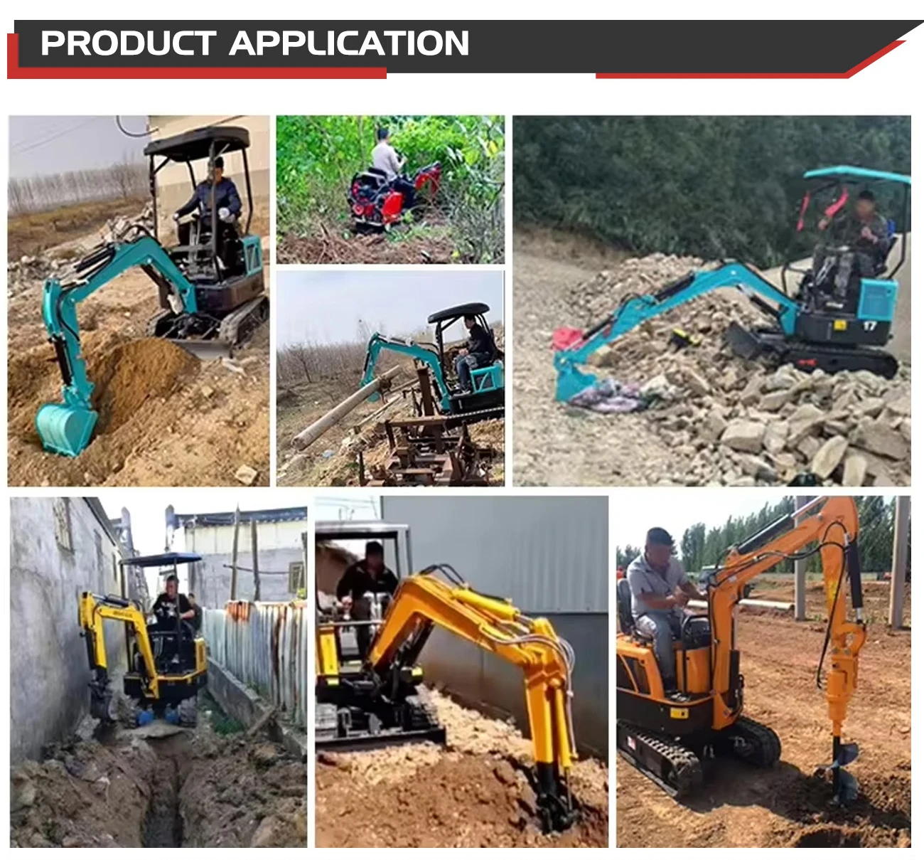 Venda quente do motor Euro 5 da mini escavadeira de esteira de 1,8 toneladas para a construção do jardim