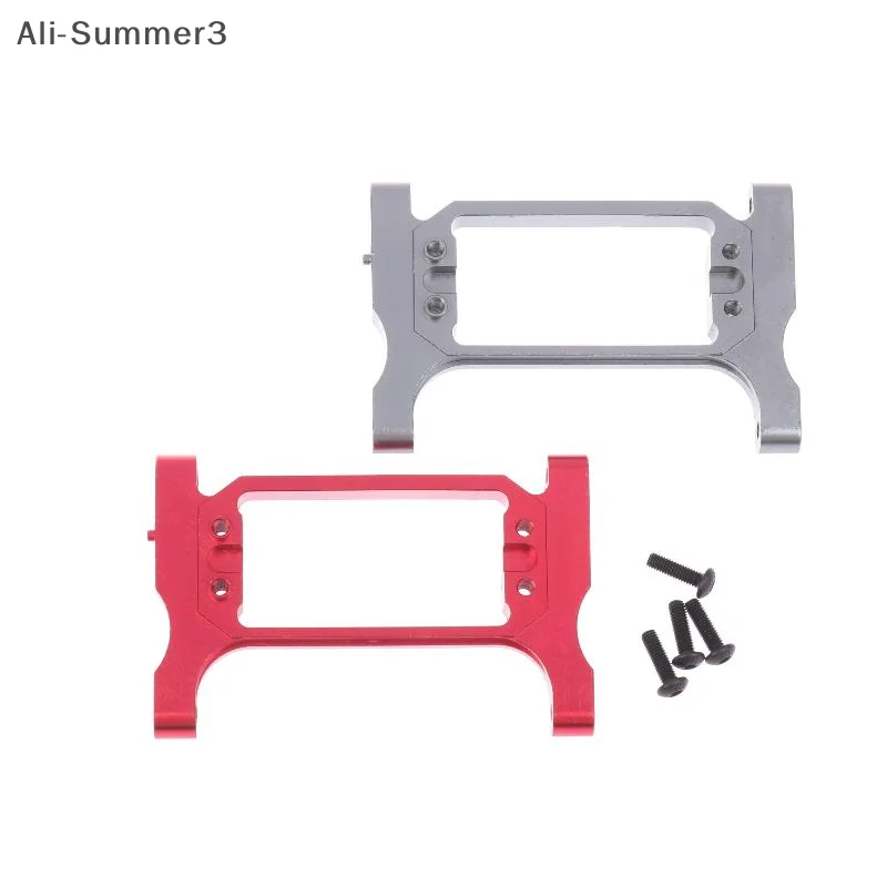 Pasador de dirección del chasis de montaje Servo delantero de aleación de aluminio para coche trepador de control remoto TRXXAS TRX4 1/10