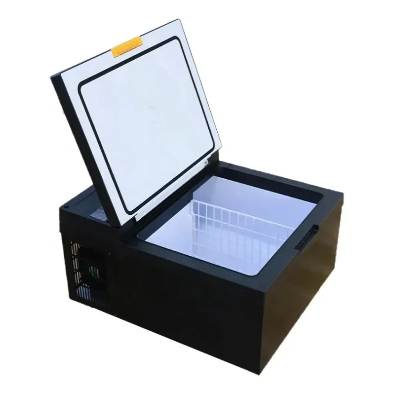 

45W refrigerator metal vehicle refrigerator coke ice cream cold storage 12V 24V 100-240V