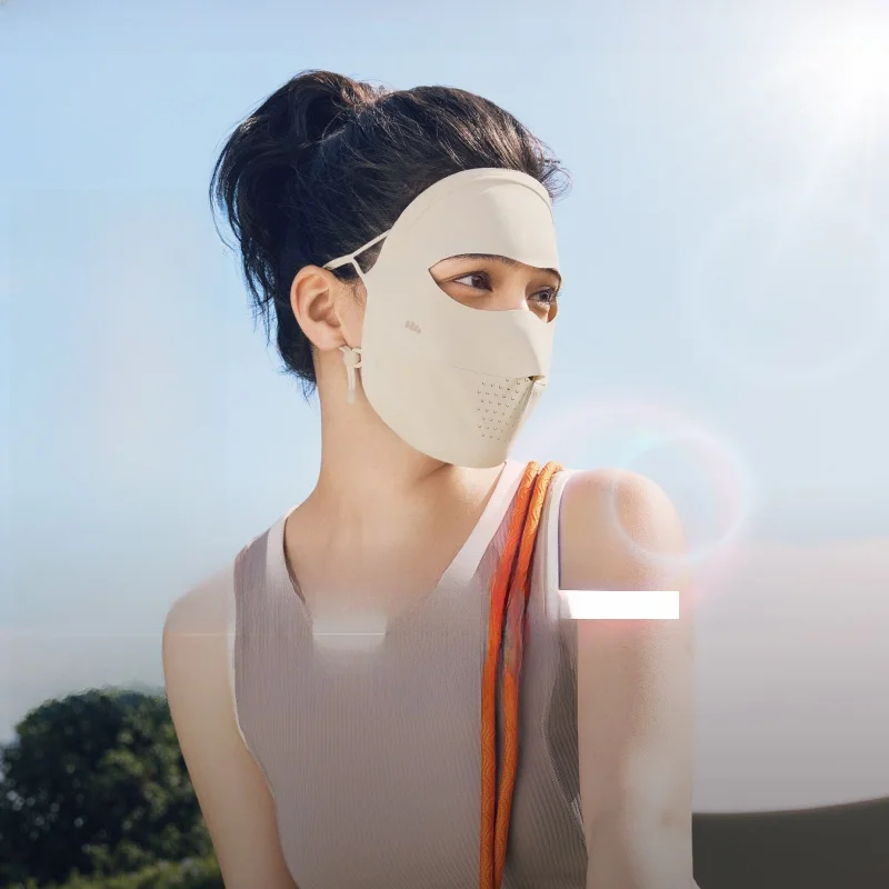 

Banana Le AL204 Face Sunade Full Face Mask Women's Sun Protection Neoprene Mask Face Baseini UV Protection Full Face ield