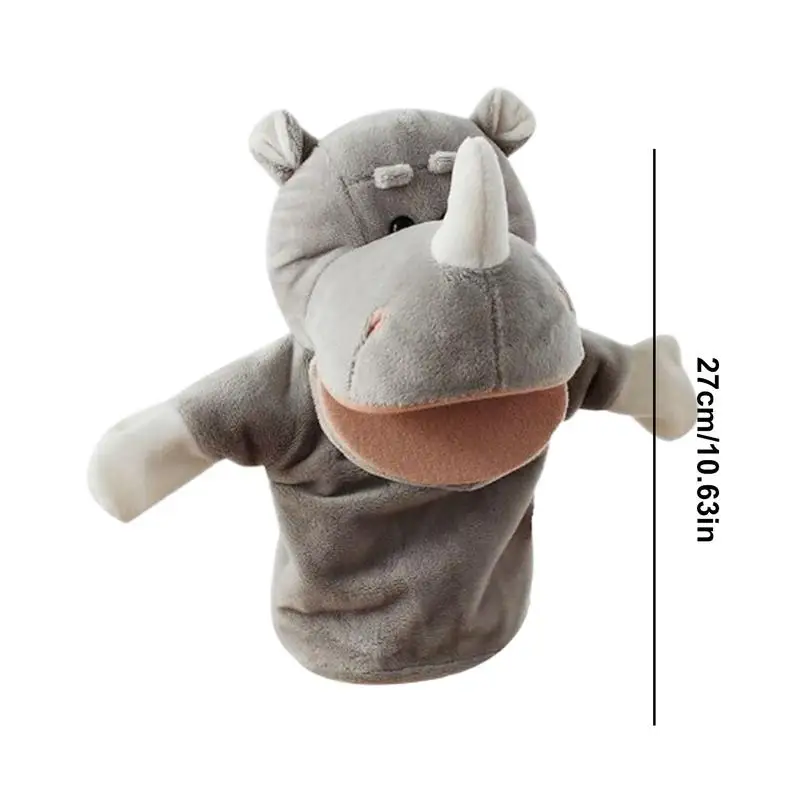 Pluszowe lalki zwierzęce Miękkie pluszowe lalki Urocze śmieszne kreatywne zmywalne interaktywne miękkie lalki zwierząt z ustami roboczym