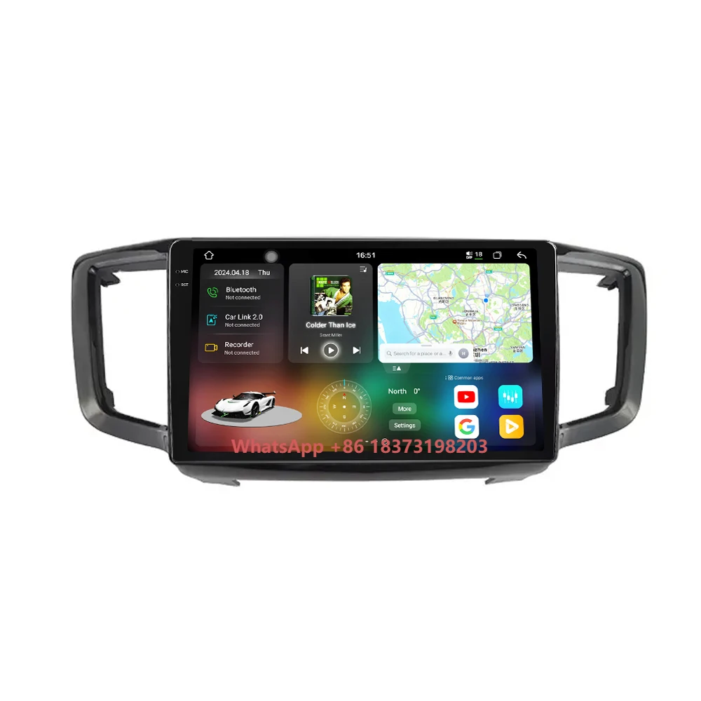 

Android 13 2K Gps Navigation CarPlay Auto Car Radio Video Stereo DVD Player Touch Screen for Honda Odyssey 2019 - 2021