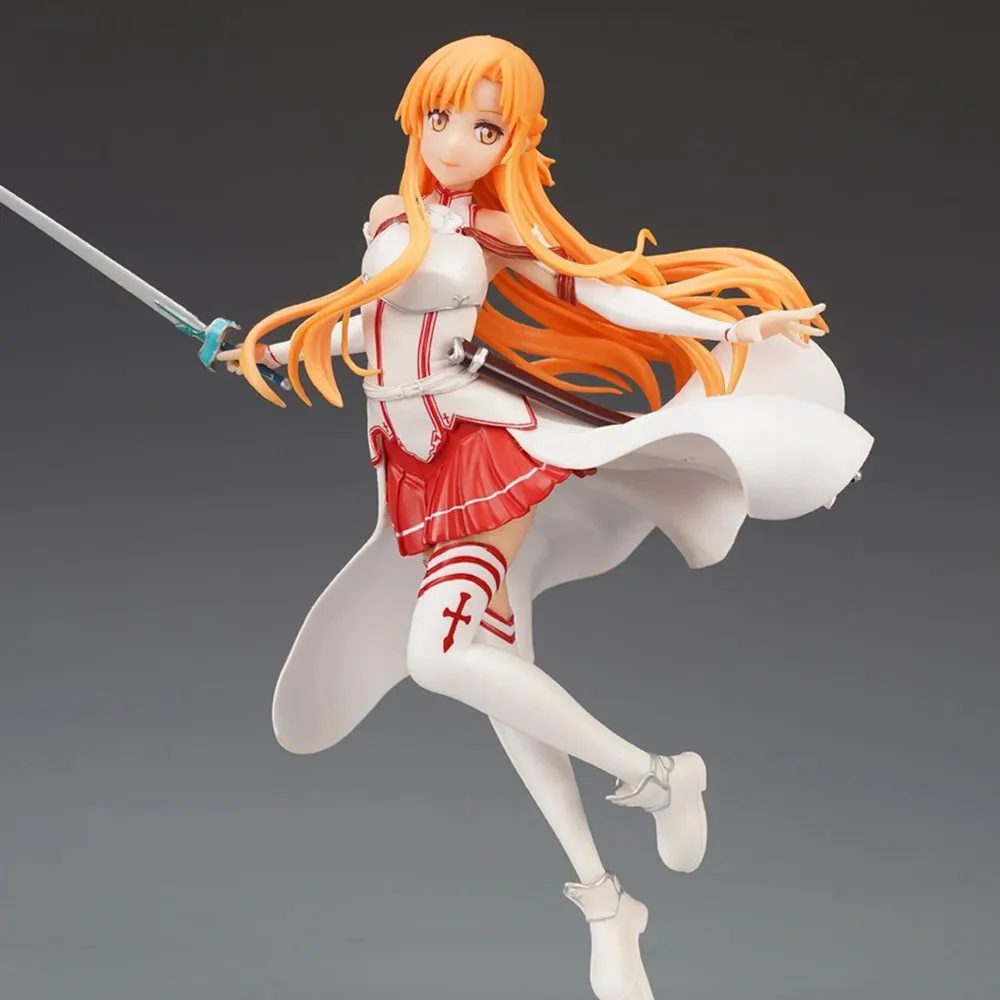 23cm Alter Sword Art Online skala Ordinal Asuna 1/7 skala lengkap figur koleksi Model mainan