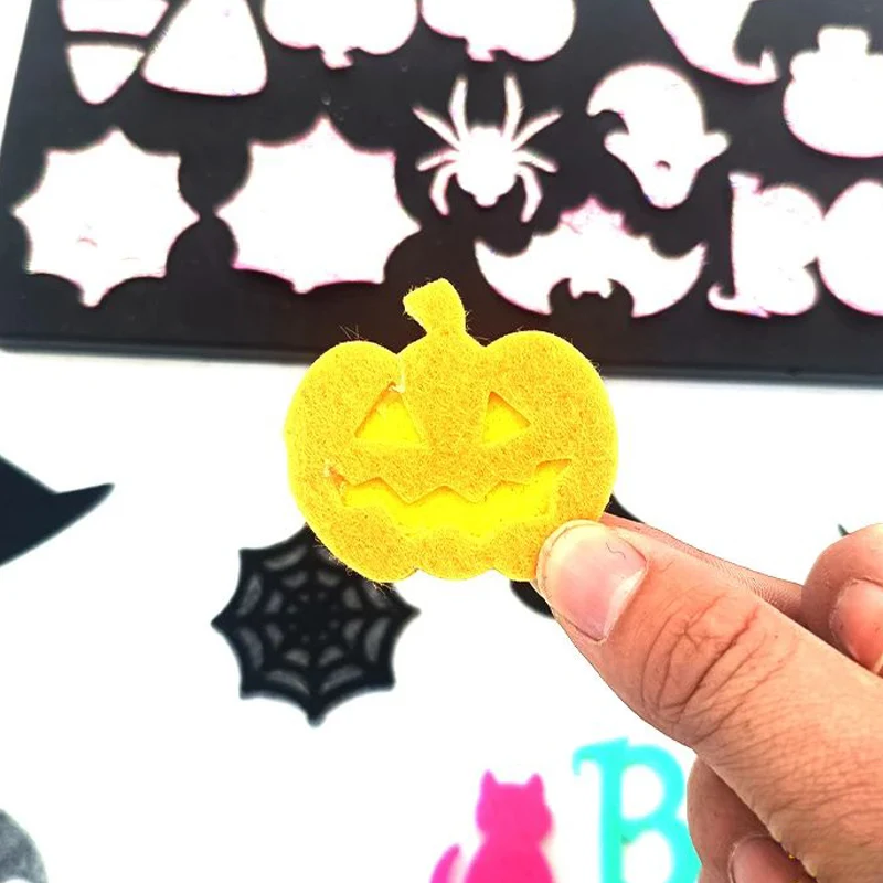 Bats, Ghosts, Pumpkins, Hats, Spiders, Skeletons and Other Cutting Dies, Suitable to Most Machines, BY49, Halloween Decorations