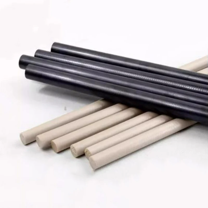 Imagem -02 - Barra Peek para Haste de Polietileno Resistência a Altas Temperaturas Peça de Precisão Plásticos Especiais de Engenharia Comprimento 500 mm 1pc