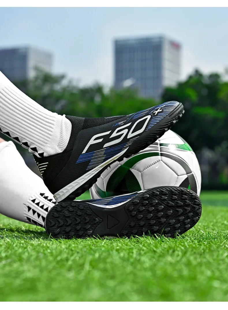 Neue ultraleichte Fußballschuhe für Herren, hochwertige, stark nachgefragte, professionelle Unisex-Fußballschuhe für Damen, TF/FG-Fußballstiefel, Futsal-Sneaker – Detail 24