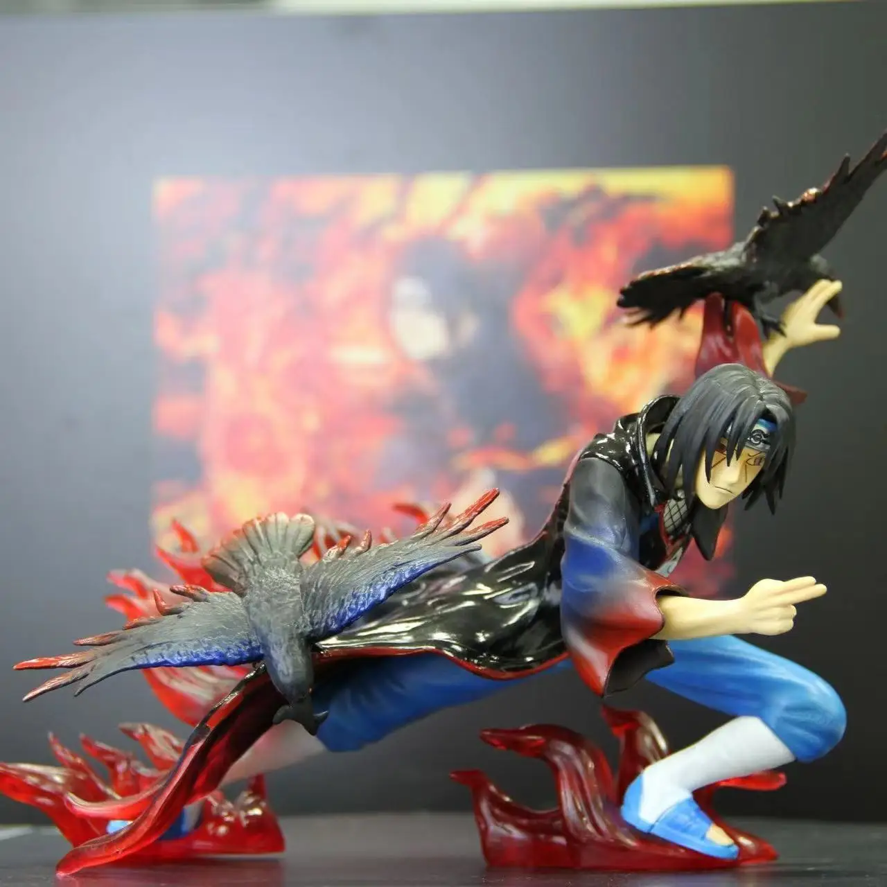 

17cm Naruto Anime Figure Itachi Uchiha Figures Model Collection Desktop Decoration Kids Birthday Toys Gifts