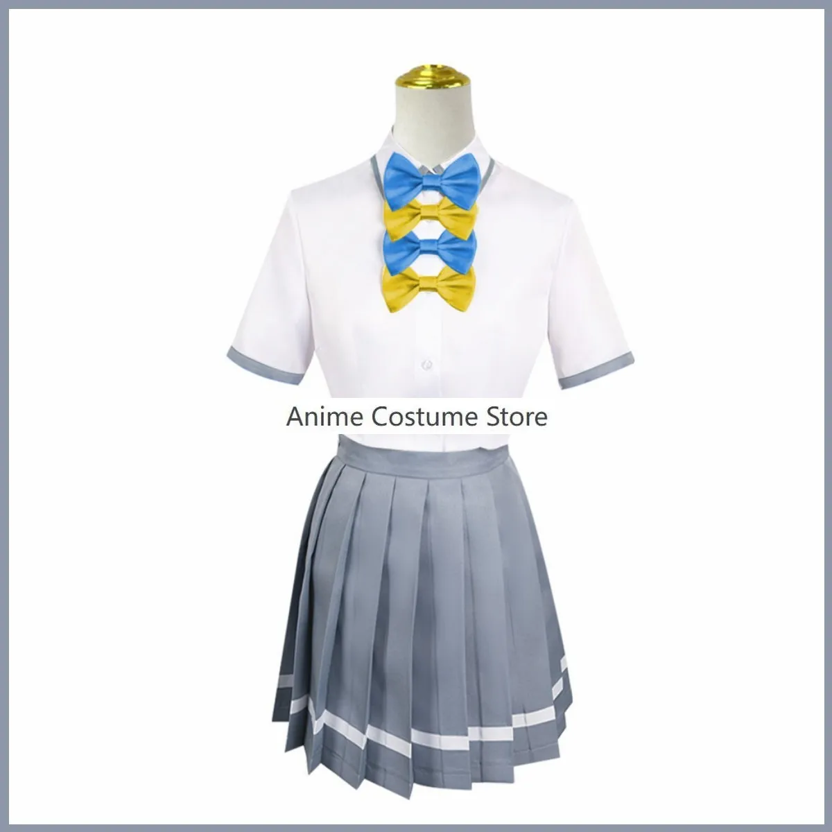 Anime There Are Too Many Failures! Yanami Anna Cosplay Costume Japanese JK Uniform Skirt Woman Sexy Kawaii Halloween Suit