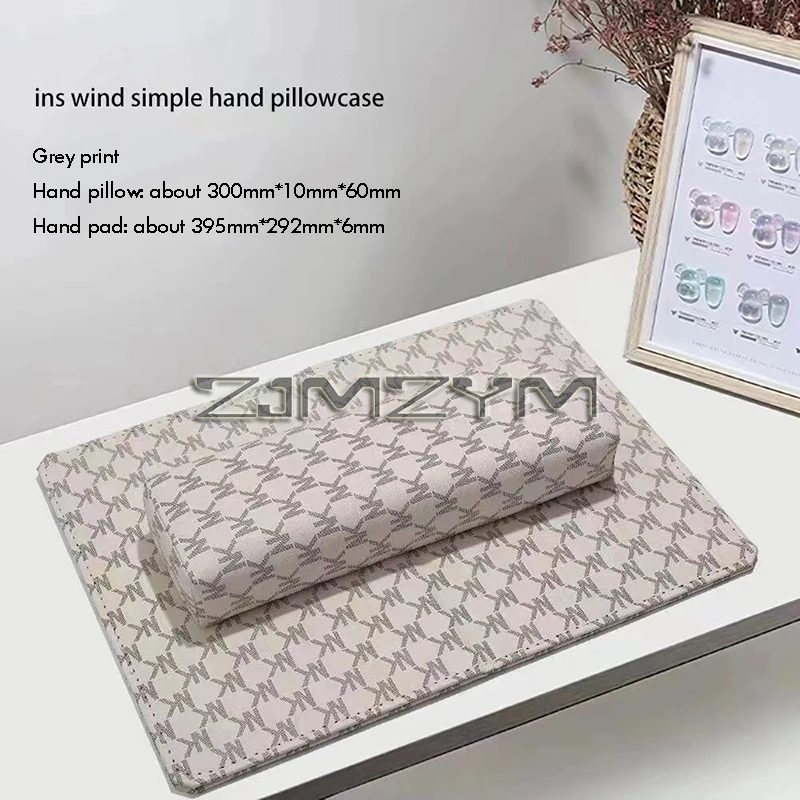 หมอนรองมือชุดเสื่อหมอนวางมือกันน้ำเบาะรองมือทำเล็บสำหรับร้านเสริมสวยเล็บผู้หญิง