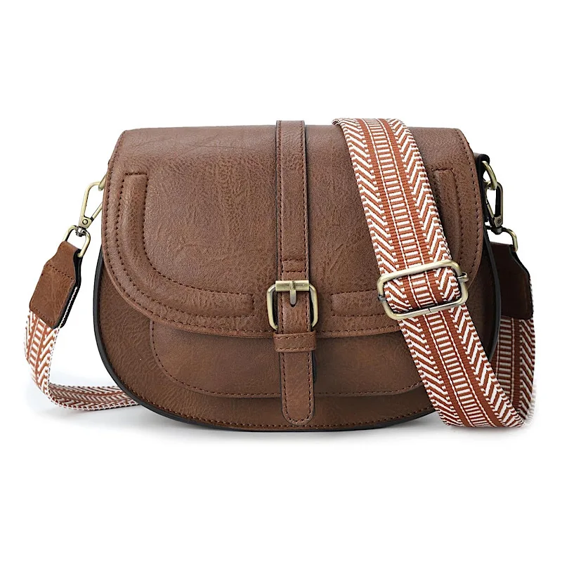 

Сумки через плечо для женщин. Маленькая сумка-седло и сумки через плечо в стиле бохо с широким ремешком. Веганские кожаные сумки на плечо.