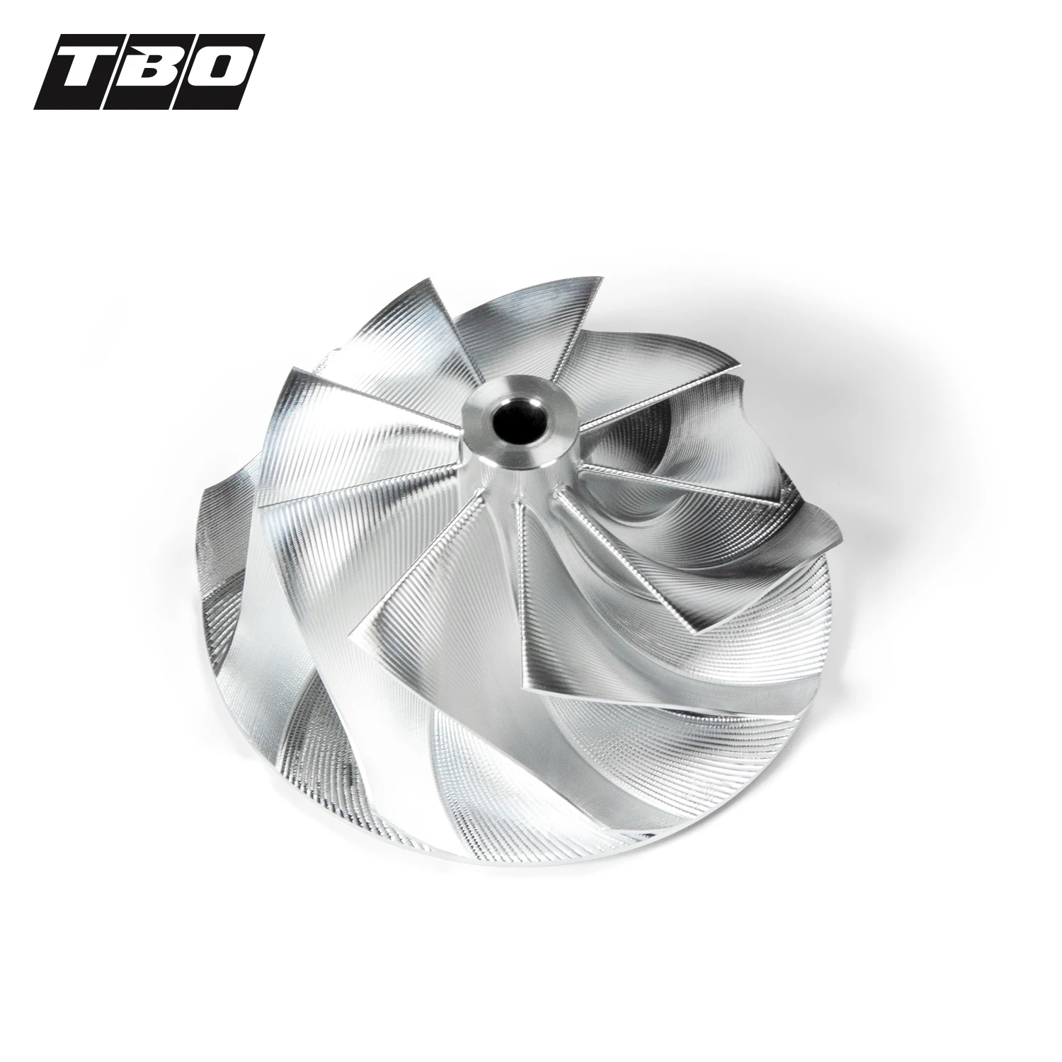 

G Series Turbo G35-950 Billet Forged Compressor Wheel Billet 62x76mm 9+0 Forward Rotation 5-AXIS CNC Machine